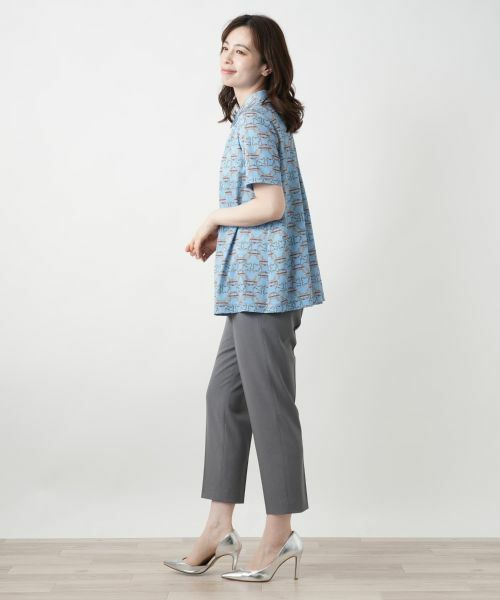 Leilian / レリアン ポロシャツ | プリントシャツ | 詳細2