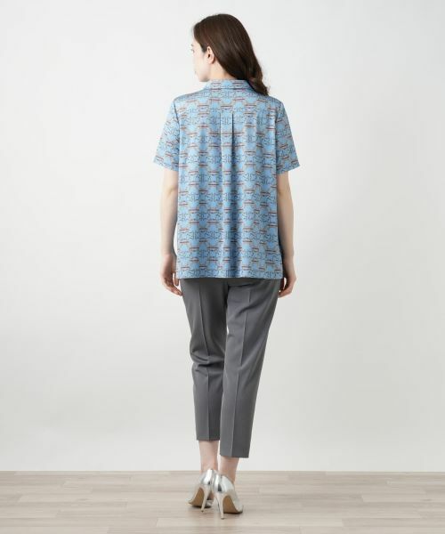 Leilian / レリアン ポロシャツ | プリントシャツ | 詳細3