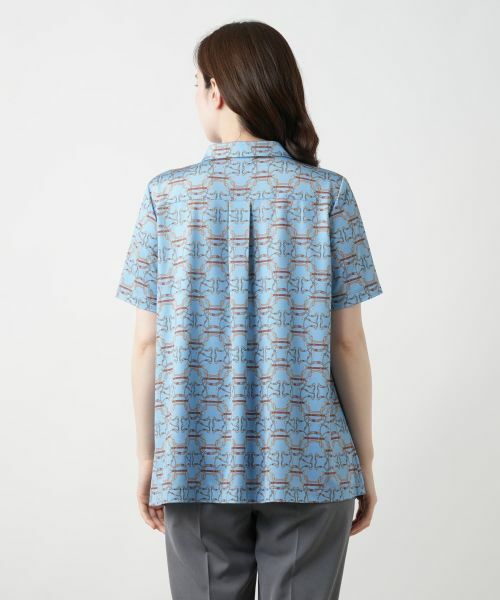 Leilian / レリアン ポロシャツ | プリントシャツ | 詳細6
