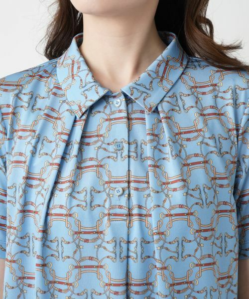Leilian / レリアン ポロシャツ | プリントシャツ | 詳細7