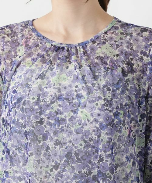 Leilian / レリアン カットソー | フラワープリントカットソー【ERICA】 | 詳細10