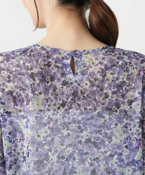Leilian / レリアン カットソー | フラワープリントカットソー【ERICA】 | 詳細11