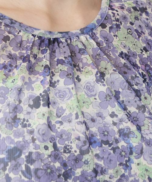 Leilian / レリアン カットソー | フラワープリントカットソー【ERICA】 | 詳細15