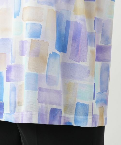 Leilian / レリアン カットソー | プリントカットソー | 詳細10