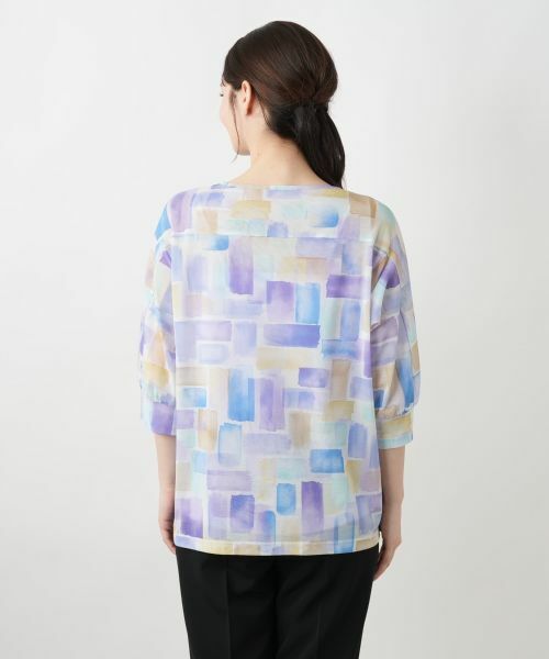 Leilian / レリアン カットソー | プリントカットソー | 詳細6