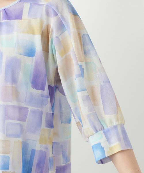 Leilian / レリアン カットソー | プリントカットソー | 詳細9