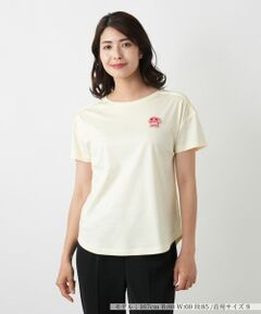 Leilian / レリアン カットソー | ブローチ付きクルーネックカットソー