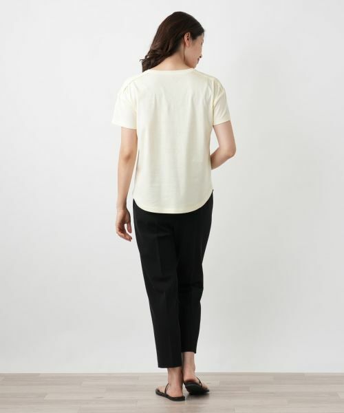 Leilian / レリアン カットソー | ブローチ付きクルーネックカットソー | 詳細11