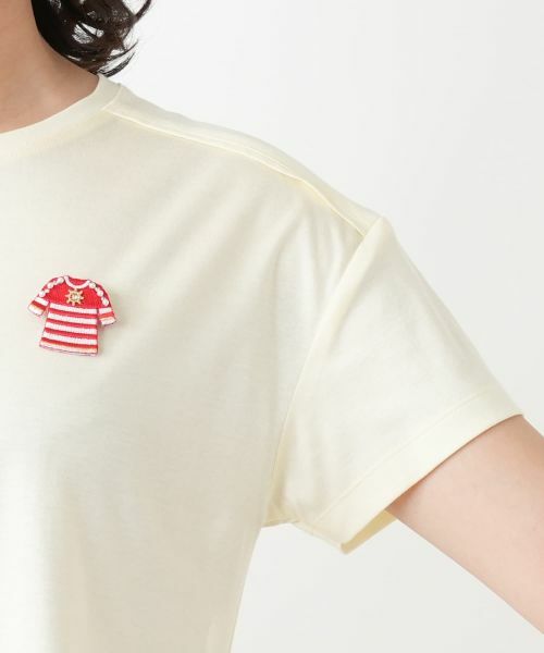 Leilian / レリアン カットソー | ブローチ付きクルーネックカットソー | 詳細18