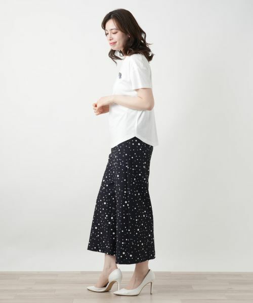 Leilian / レリアン カットソー | ブローチ付きクルーネックカットソー | 詳細2