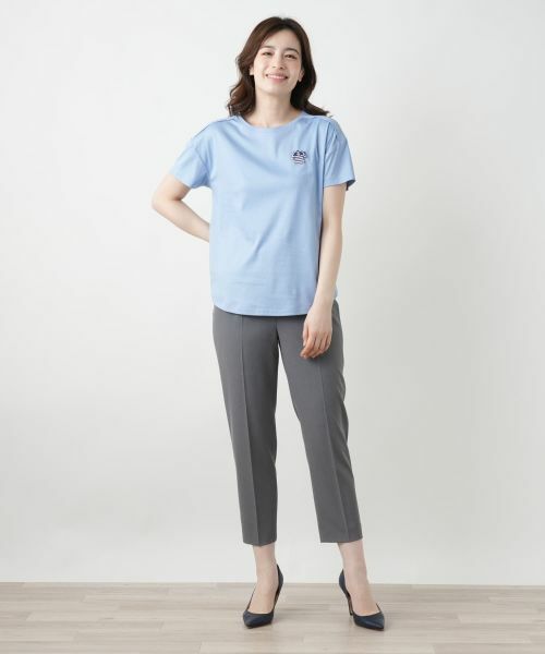 Leilian / レリアン カットソー | ブローチ付きクルーネックカットソー | 詳細5