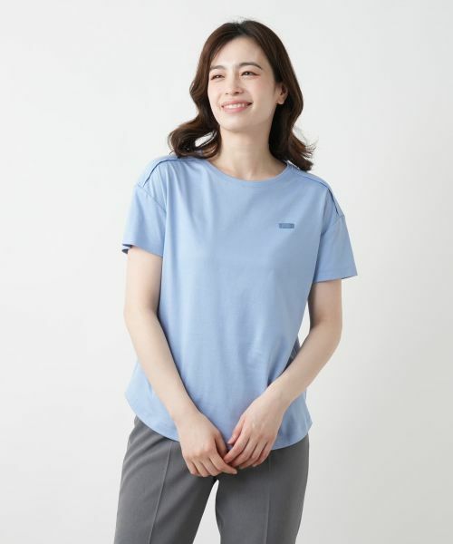 Leilian / レリアン カットソー | ブローチ付きクルーネックカットソー | 詳細8