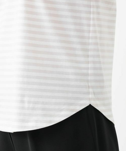 Leilian / レリアン カットソー | ボーダーカットソー | 詳細15