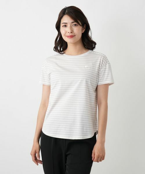 Leilian / レリアン カットソー | ボーダーカットソー | 詳細7