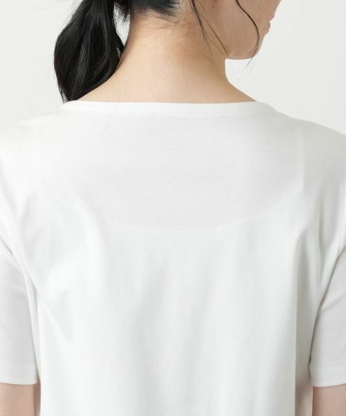 Leilian / レリアン Tシャツ | 花柄クルーネックカットソー | 詳細8