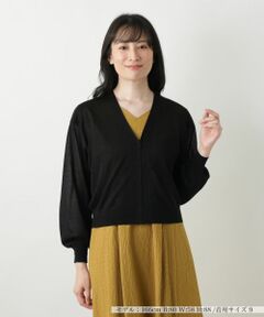 Leilian / レリアン カーディガン・ボレロ | Vネックカーディガン