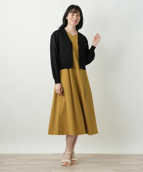 Leilian / レリアン カーディガン・ボレロ | Vネックカーディガン | 詳細1