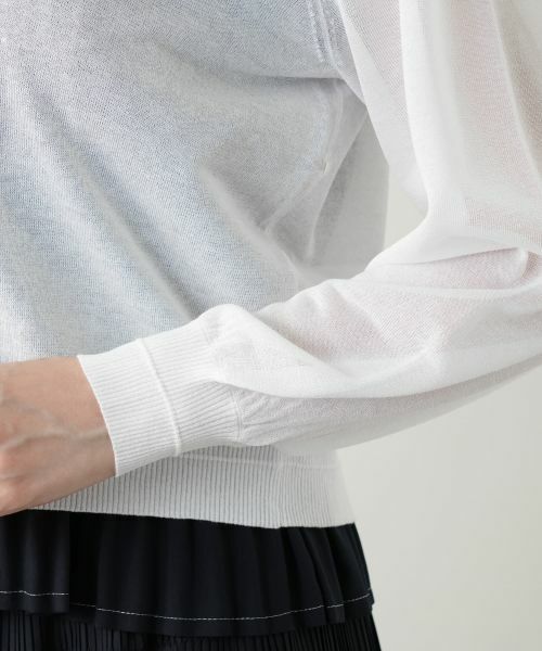 Leilian / レリアン カーディガン・ボレロ | Vネックカーディガン | 詳細12