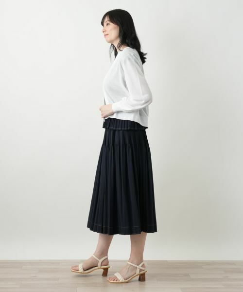 Leilian / レリアン カーディガン・ボレロ | Vネックカーディガン | 詳細5