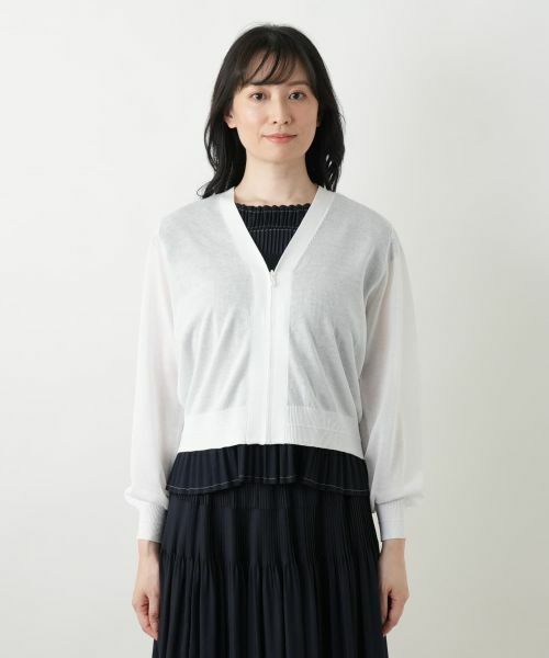 Leilian / レリアン カーディガン・ボレロ | Vネックカーディガン | 詳細7