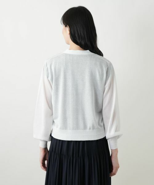 Leilian / レリアン カーディガン・ボレロ | Vネックカーディガン | 詳細9