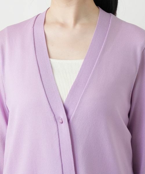 Leilian / レリアン カーディガン・ボレロ | Vネックカーディガン | 詳細10