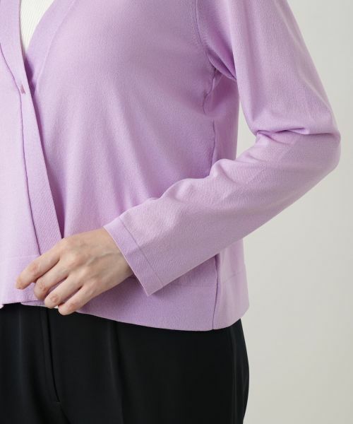 Leilian / レリアン カーディガン・ボレロ | Vネックカーディガン | 詳細12