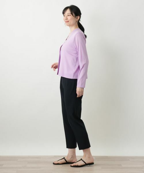 Leilian / レリアン カーディガン・ボレロ | Vネックカーディガン | 詳細5