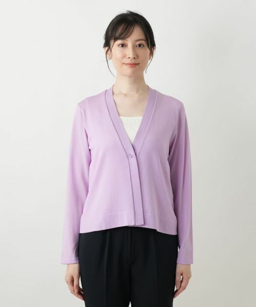 Leilian / レリアン カーディガン・ボレロ | Vネックカーディガン | 詳細7