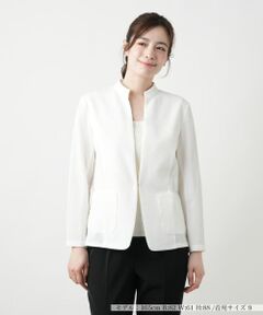 Leilian / レリアン テーラードジャケット | スタンドカラージャケット