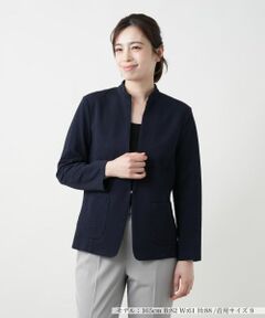 Leilian / レリアン テーラードジャケット | スタンドカラージャケット