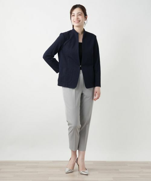 Leilian / レリアン テーラードジャケット | スタンドカラージャケット | 詳細1