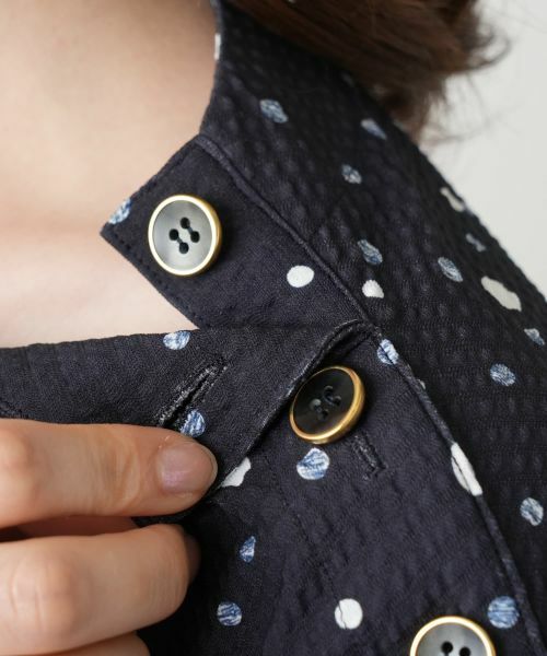 Leilian / レリアン シャツ・ブラウス | ドットブラウス | 詳細11