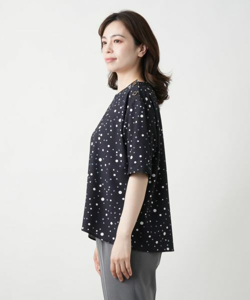 Leilian / レリアン シャツ・ブラウス | ドットブラウス | 詳細5