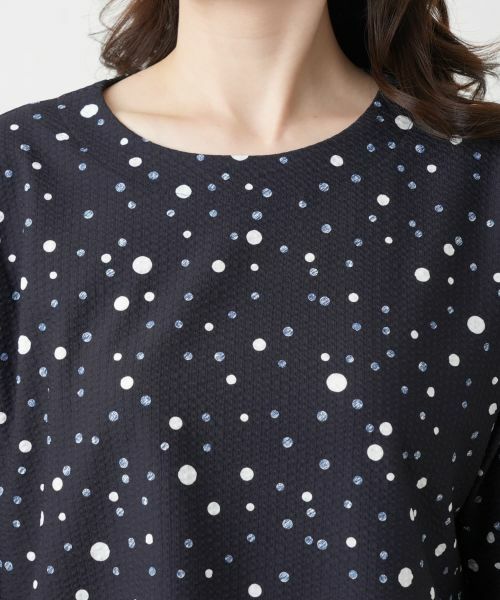 Leilian / レリアン シャツ・ブラウス | ドットブラウス | 詳細7