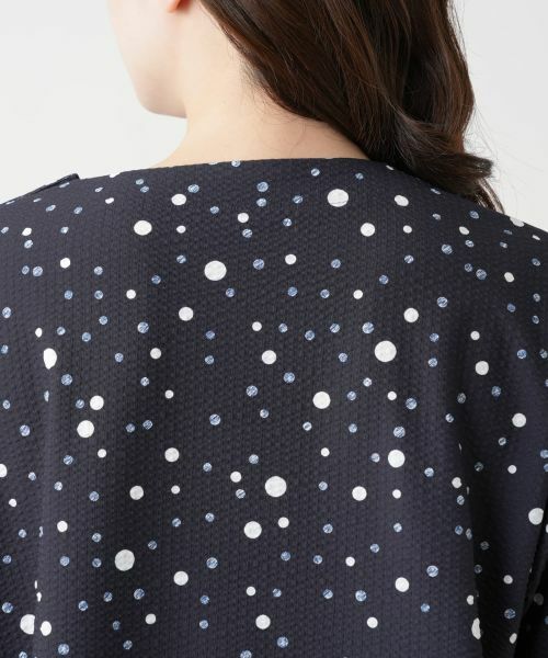 Leilian / レリアン シャツ・ブラウス | ドットブラウス | 詳細8