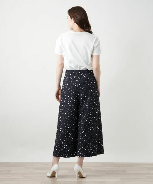 Leilian / レリアン その他パンツ | ドットワイドパンツ | 詳細3