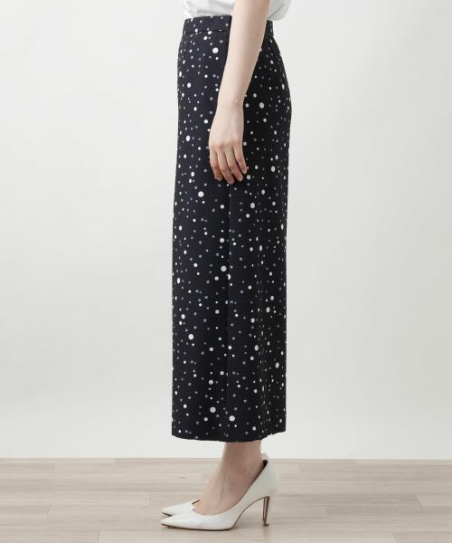 Leilian / レリアン その他パンツ | ドットワイドパンツ | 詳細5
