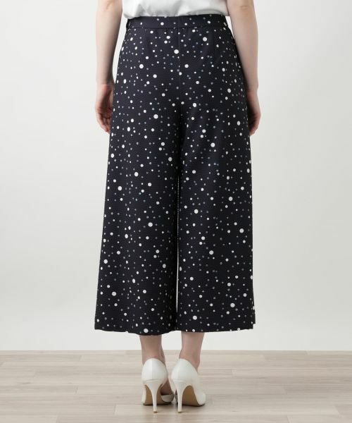 Leilian / レリアン その他パンツ | ドットワイドパンツ | 詳細6