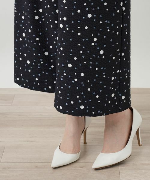 Leilian / レリアン その他パンツ | ドットワイドパンツ | 詳細8