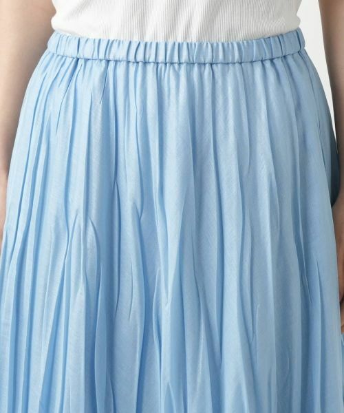 Leilian / レリアン ロング・マキシ丈スカート | ランダムプリーツスカート | 詳細10