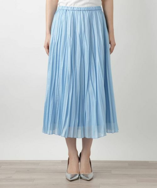 Leilian / レリアン ロング・マキシ丈スカート | ランダムプリーツスカート | 詳細7