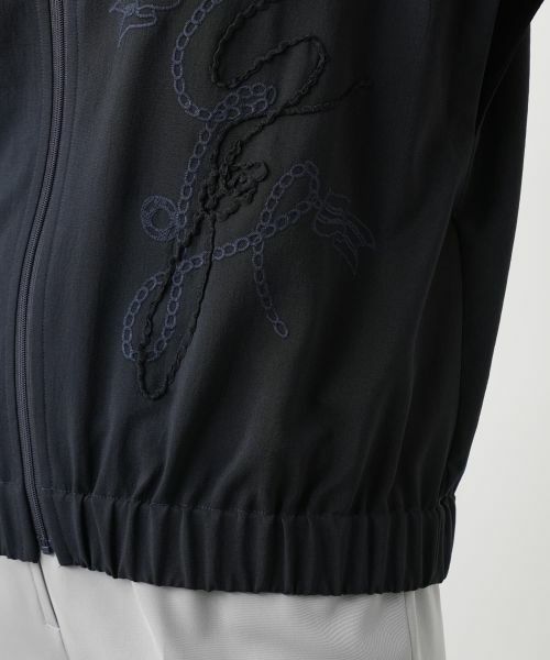 Leilian / レリアン テーラードジャケット | 刺繍ジップベスト【Leilian WHITE LABEL】 | 詳細13