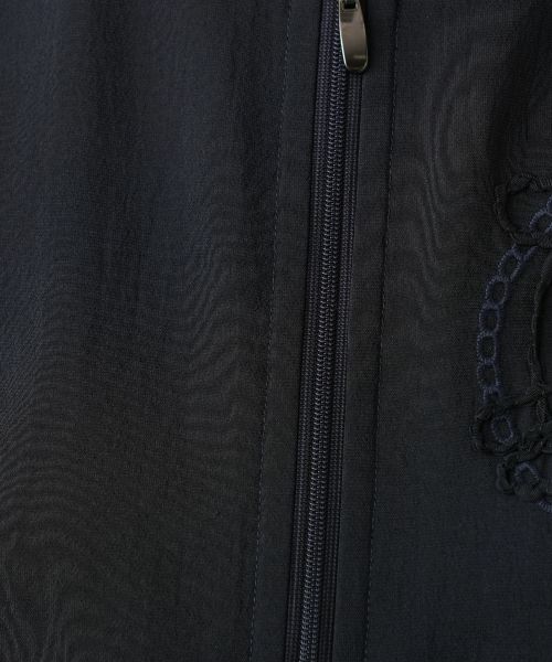 Leilian / レリアン テーラードジャケット | 刺繍ジップベスト【Leilian WHITE LABEL】 | 詳細18