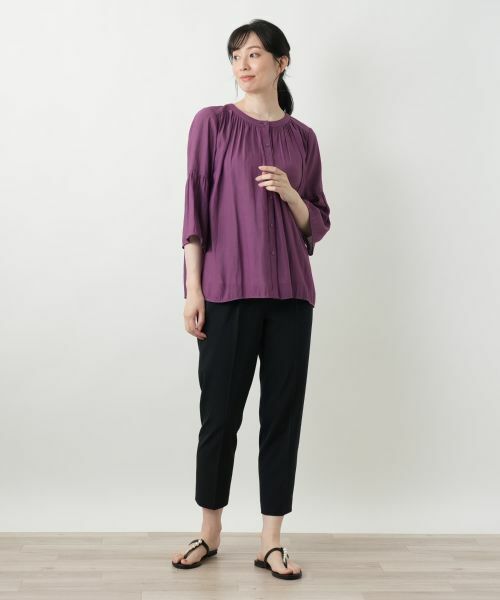 Leilian / レリアン シャツ・ブラウス | フレアブラウス【Leilian WHITE LABEL】 | 詳細1