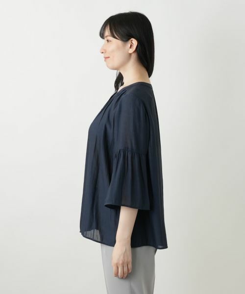 Leilian / レリアン シャツ・ブラウス | フレアブラウス【Leilian WHITE LABEL】 | 詳細8