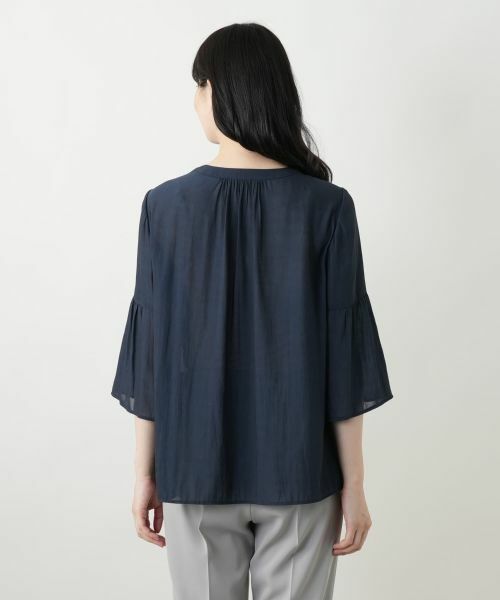 Leilian / レリアン シャツ・ブラウス | フレアブラウス【Leilian WHITE LABEL】 | 詳細9