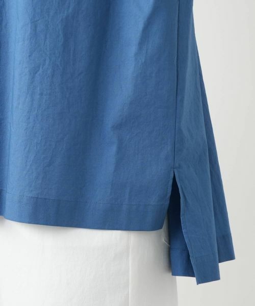 Leilian / レリアン シャツ・ブラウス | スタンドカラーギャザーブラウスLeilian WHITE LABEL】 | 詳細16