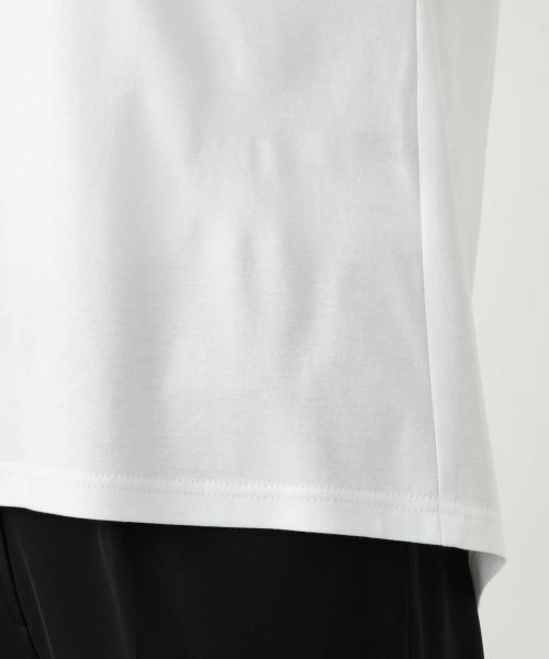 Leilian / レリアン Tシャツ | 刺繍フレンチスリーブカットソー【Leilian WHITE LABEL】 | 詳細14