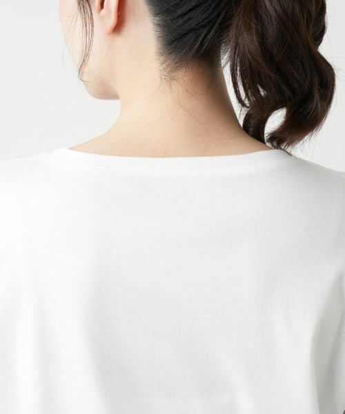 Leilian / レリアン カットソー | ストライプ切替カットソー【Leilian WHITE LABEL】 | 詳細11